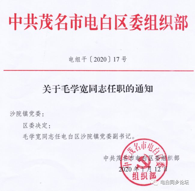 胡集村委會最新人事任命