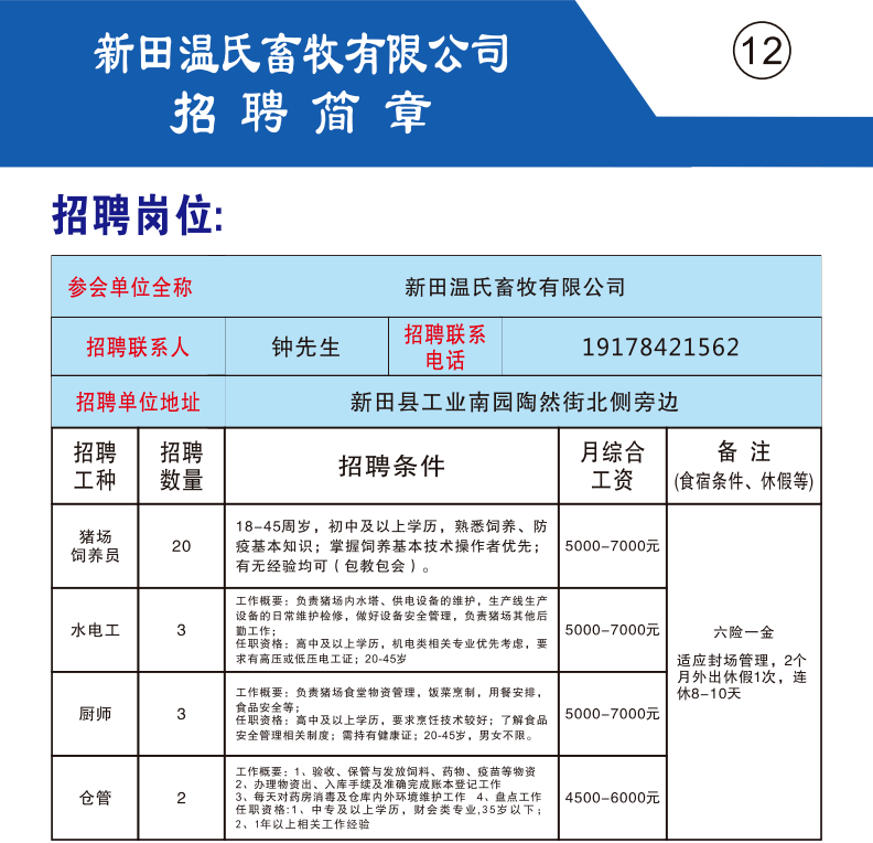 新田縣人民政府辦公室最新招聘信息
