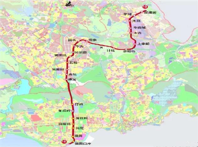 上海地铁16号线线路图最新详解