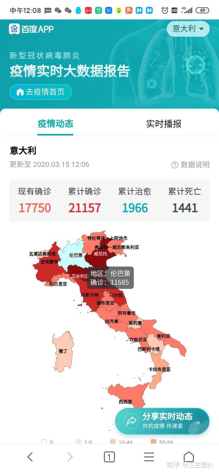 意大利疫情最新概況概述