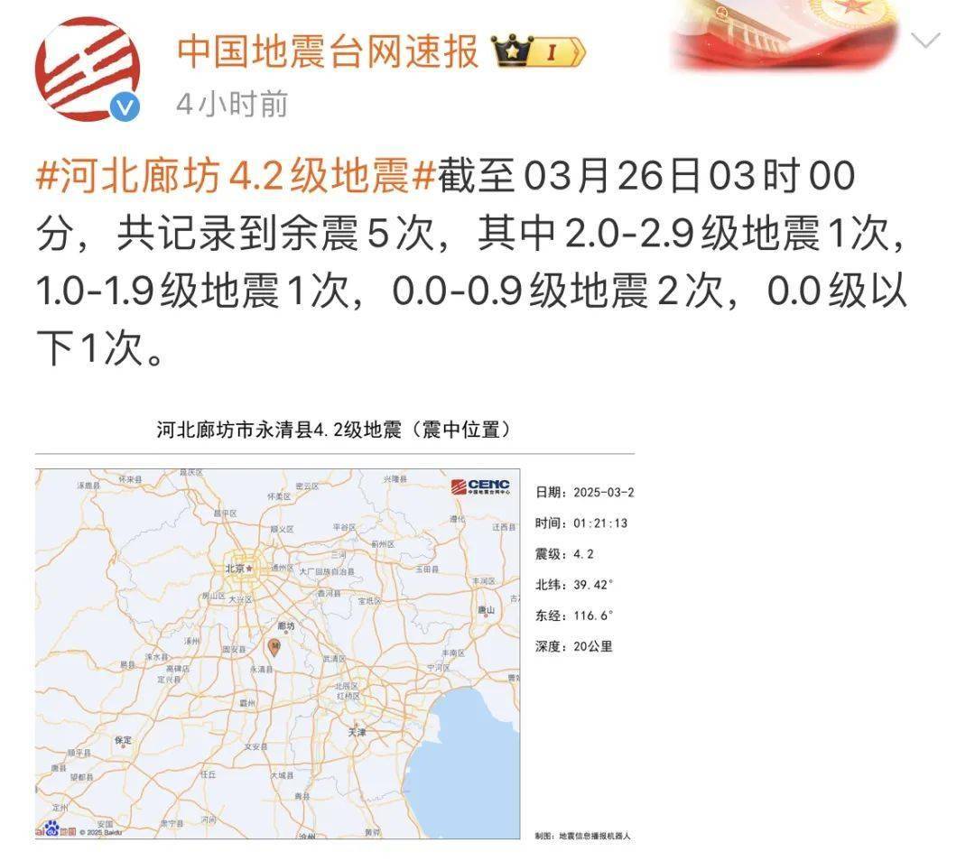 河北最新地震發(fā)生，地震及其影響解析