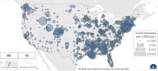 美國新冠肺炎最新數(shù)據(jù)及其深層影響解讀